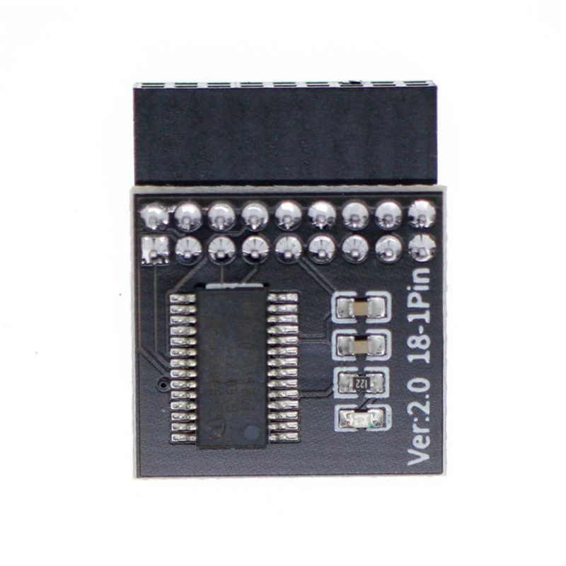 

TPM 2.0 Encryption Security Module Board Remote Card 18Pin LPC For ASROCK TPM 18PIN Security Module For 18 Pin LPC