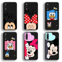 disney mickey mouse and donald duck phone case for huawei honor 30 20 10 9 8 8x 8c v30 lite view 7a pro