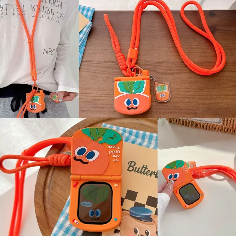 Фото Забавный чехол с морковкой для Apple Watch Sport 1/2/3/4/5/6/7/8/9st Gen S10 S11 Ultra SE 38/45/41/44/42/46/49 мм №1