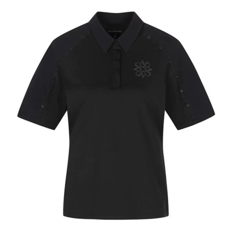 Golf ladies short-sleeved T-shirt summer sweat-absorbing quick-drying women's puff sleeve Polo shirt temperament golf wear