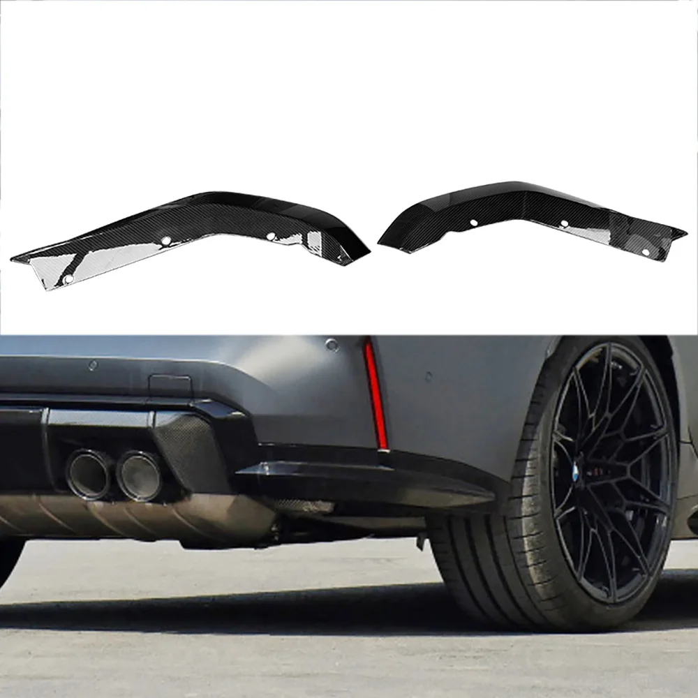 

Разветвитель заднего бампера из углеродного волокна для BMW G80 M3 2021UP