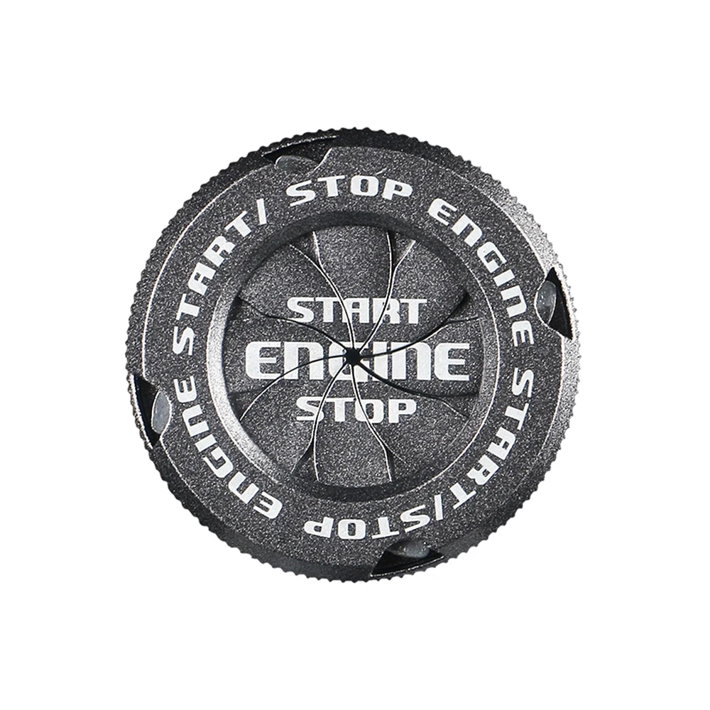 

Кнопка запуска и остановки двигателя автомобиля, задняя крышка, вращающаяся защитная крышка, внутреннее украшение, автомобильные аксессуары, интерьер