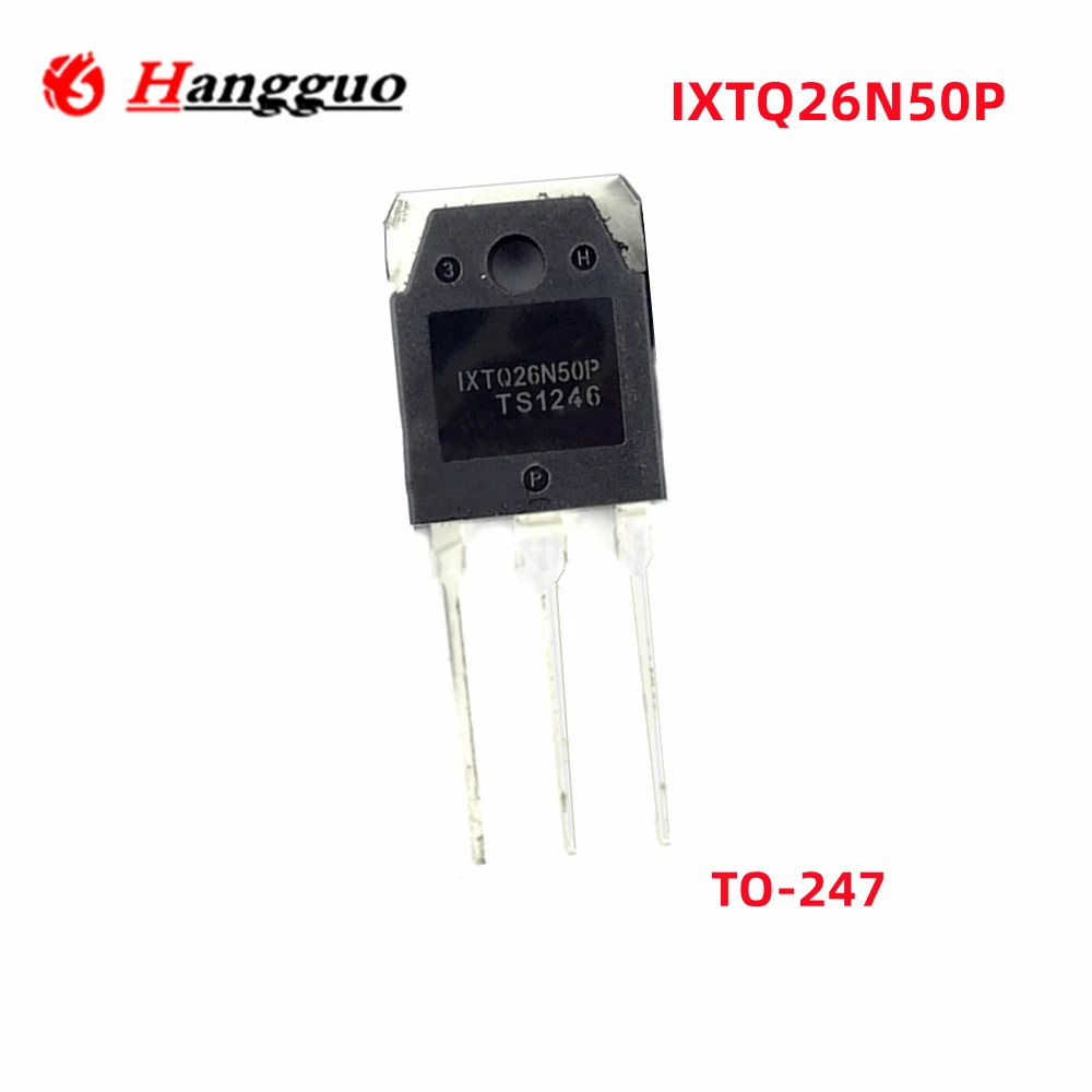 5PCS/Lot Original IXTQ26N50P IXTQ26N50 26N50 TO-247 FET 26A 500V