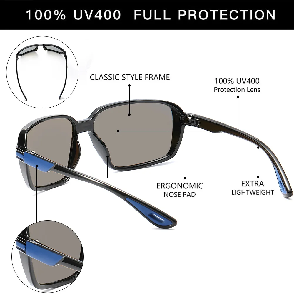 Новинка 2023 Мужские поляризационные солнцезащитные очки XY433 для занятий спортом