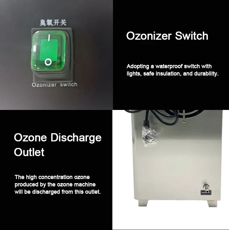 Промышленный 3G/hr портативный мини-генератор озона для дезинфекции бассейна