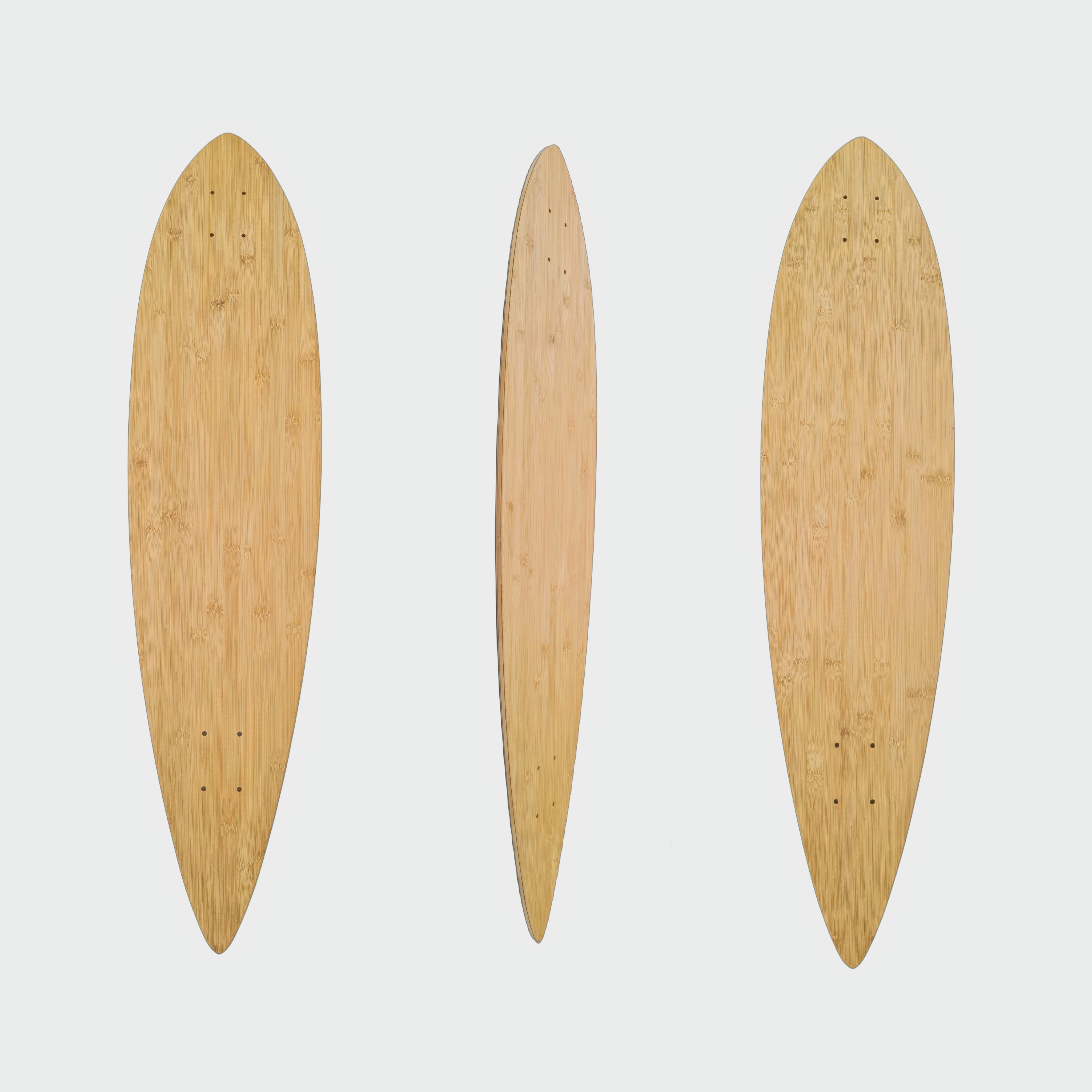 Фото Деревянный материал Профессиональный производитель OEM Custom Surf Skate Board Pro Deck Longboard №1