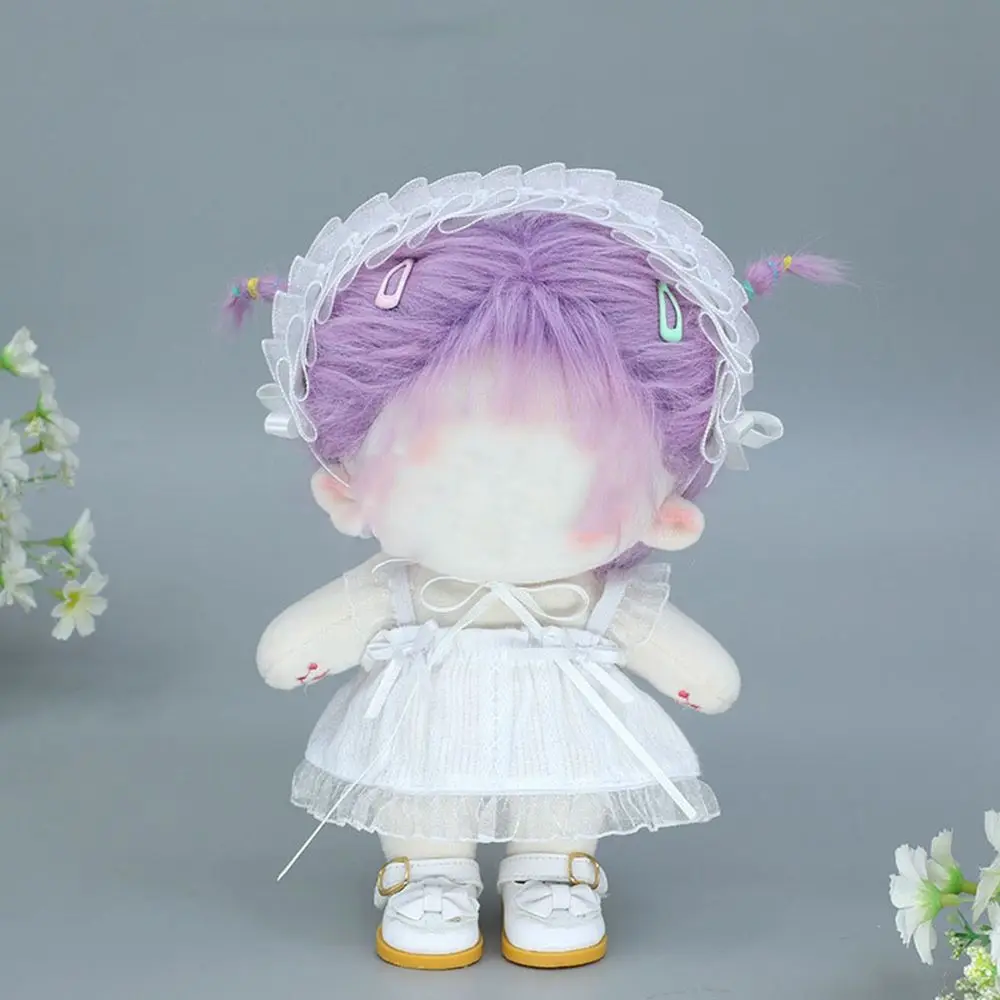 

1 комплект одежды для кукол 20 см, платье, мини-одежда, повязка на голову, костюмы для хлопковой одежды, аксессуары