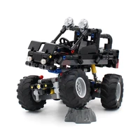 367 pcs high tech moc mini off road vehicle monster truck model set building blocks technical buggy bricks car toys gift for boy