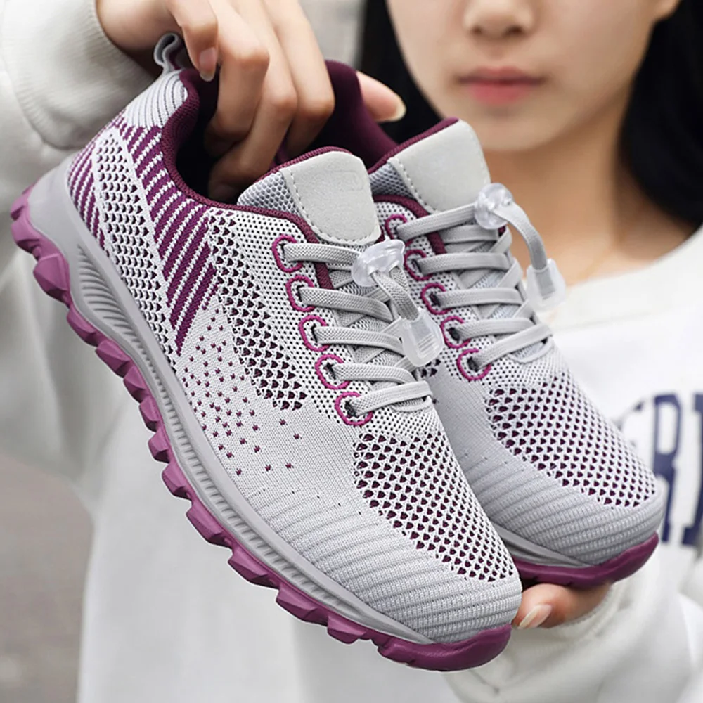 Couple Sport Shoes 2023 Spring New Orthopedic Women's Running Walking Sneakers 36-44 Large-Sized Outdoor Female Casual  Shoes