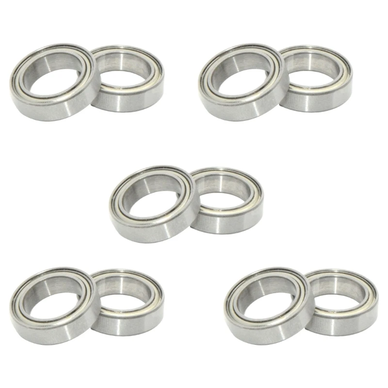 

10Pcs Bearing 6700ZZ ABEC-1 10x15x4mmmm High Speed Low Noise Deep Groove 6700 ZZ Ball Bearings for Electric Motor