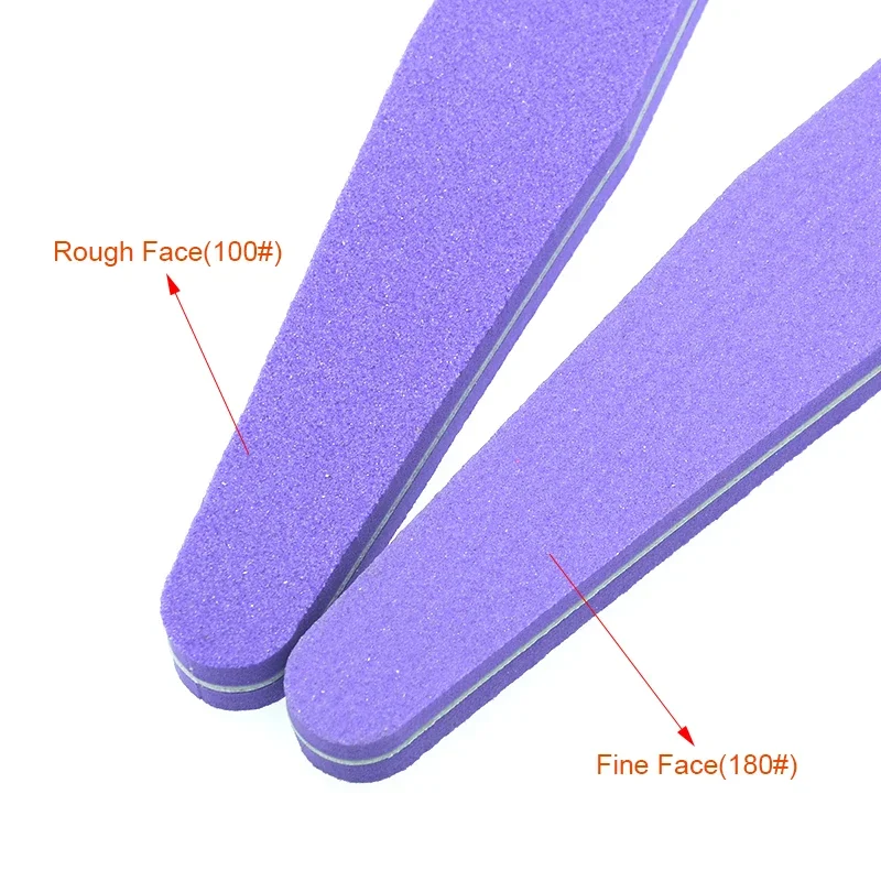 Meisha 7 шт. высококачественная шлифовальная пилочка для ногтей буферный блок