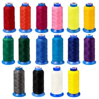 16 colors round waxed thread hand stitching waxed thread sewing thread for diy sewing accessories and braided bracelets