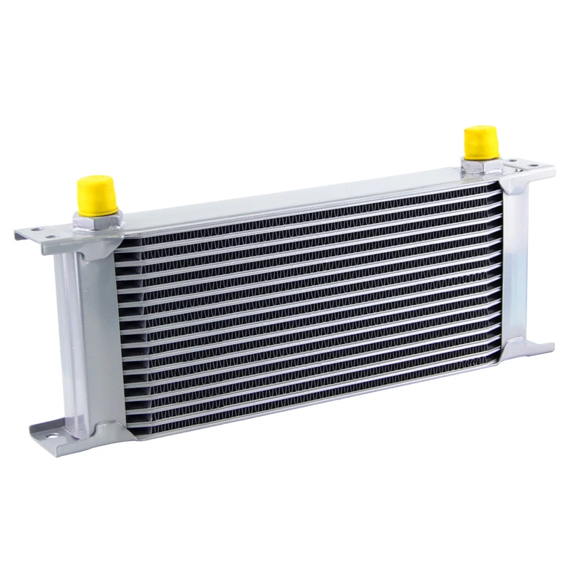 

16 Row 248mm AN8 Universal Aluminum Engine Oil Cooler 3/4" UNF-16