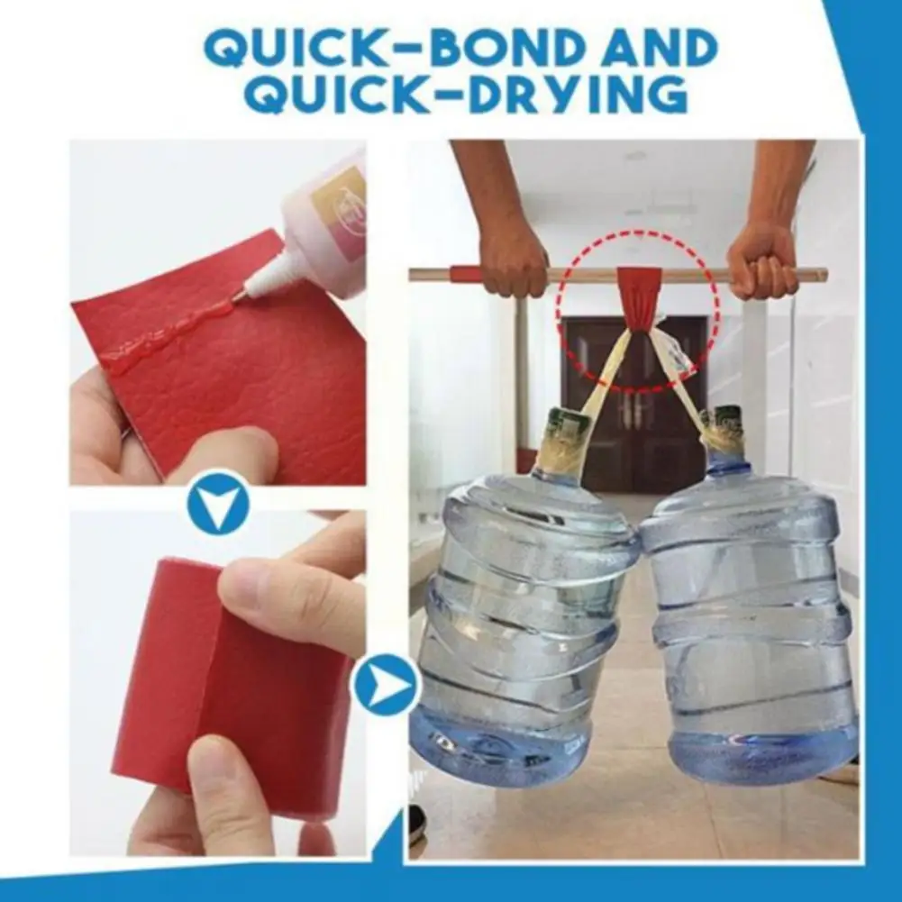 

40ml Ultra-stick Sew Glue Fabric Clothes Universal Dry Waterproof Quick Repair Fast 1pc V0p1