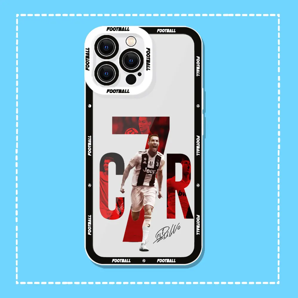 Чехол для телефона Mr Football C-cR7-R-Ronaldos OPPO Reno 12 12F 11 11F 10 8 Pro Plus 8T 7 7Z 6 6Z 5 4 2F 5G Прозрачный
