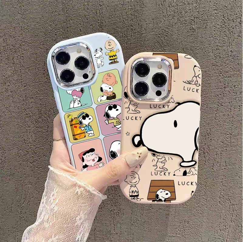 Милый чехол Snoopy для VIVO Y17S V40 V20 V30 V23 V27 V29 E Pro Y200 Y15S Y01 Y17 Y11S Y33S Y21S Y20 Y12S Y16 Y19 S1 Y22S Y36 Y02