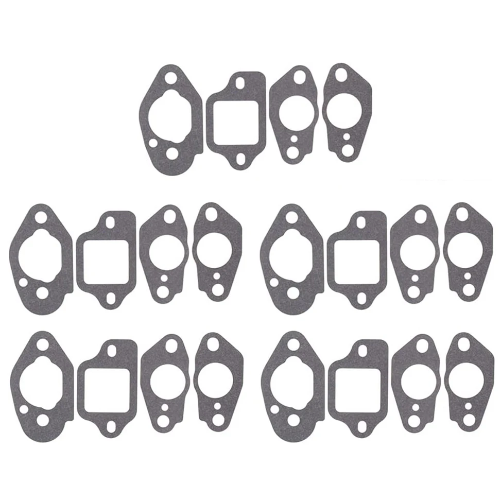 

5Set Carburetor Insulator & Gasket for Honda GCV160 GCV190 16211-ZL8-000 Carburetor Gasket Kit Chainsaw Parts & Accs