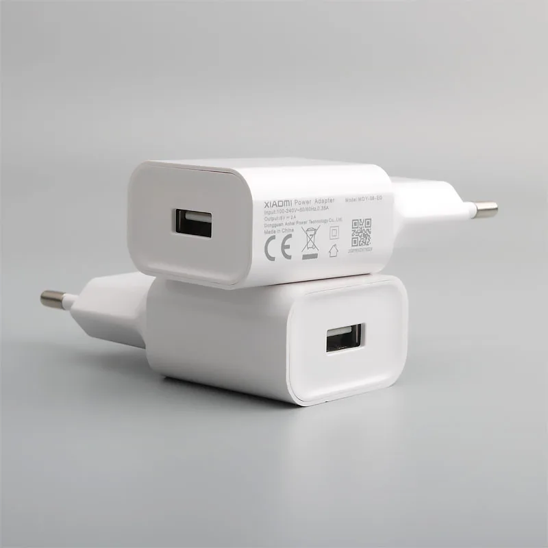 Зарядное устройство Xiaomi 5 В 2 А зарядный адаптер Micro USB Type-C кабель для передачи