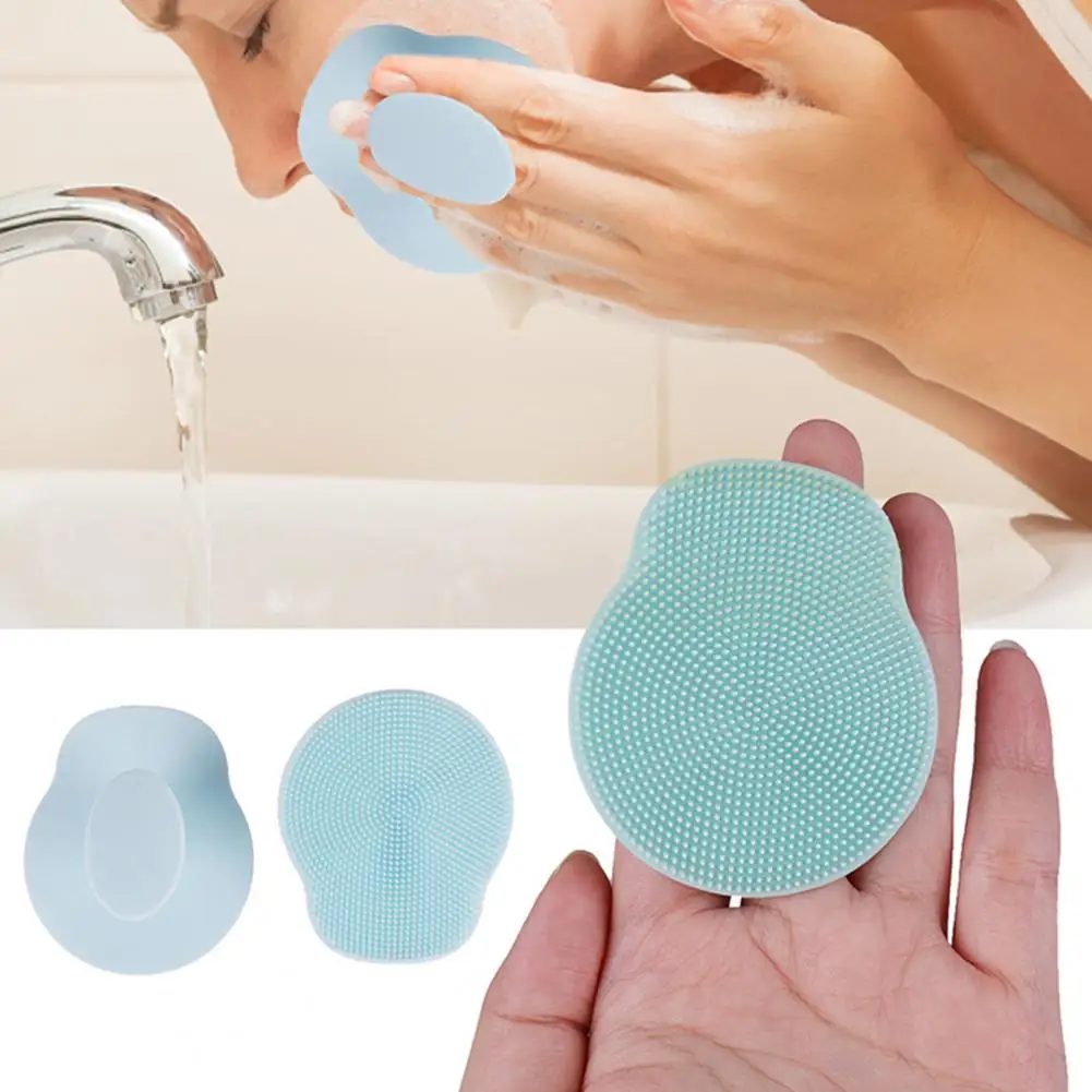 

Safe Useful Face Massage Scrubber Pad Multifunctional Silicone Cleansing Brush Universal for Indoor