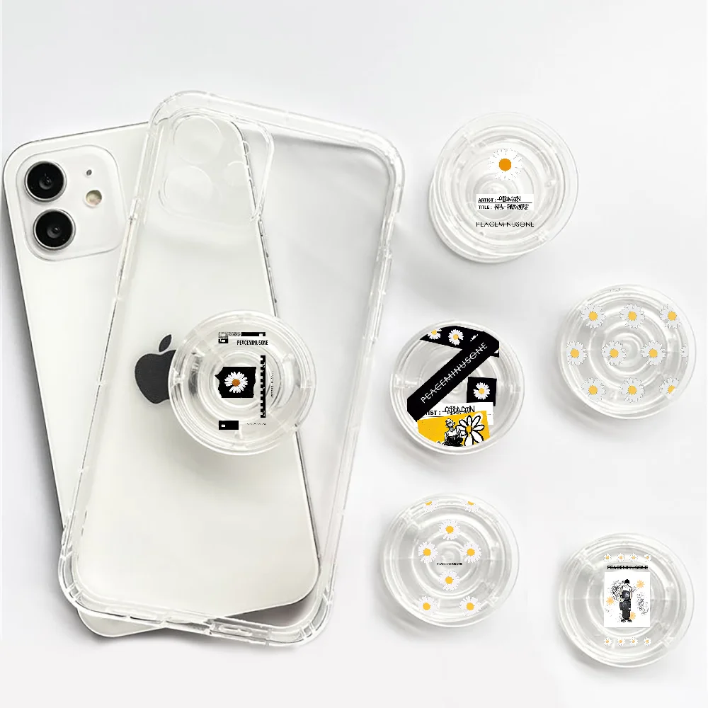 G dragon peaceminusone Griptok держатель для телефона iPhone Samsung прозрачный INS складной кронштейн