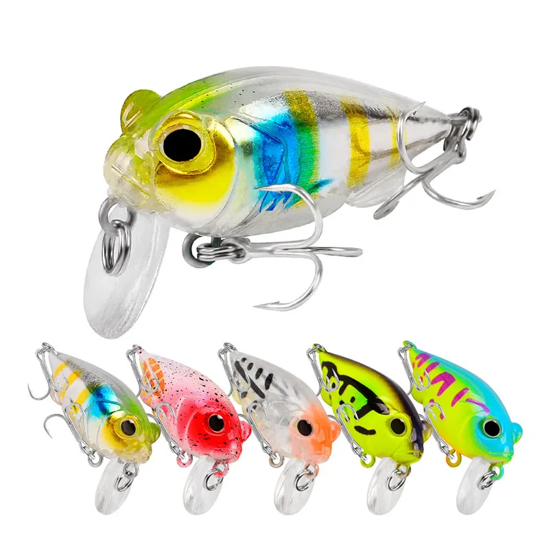 

Рыболовные приманки для глубокого погружения, плавающая приманка, кренкбейт, рыболовная приманка, жесткие приманки для форели, окуня, пресн...