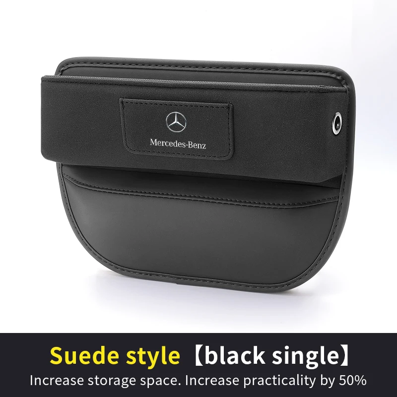 

Mercedes Benz A C E S Class GLA GLC GLK GLS CLA CLS ML SL SLK Sprinter Vito Автомобильное замшевое сиденье, щелевой ящик для хранения сиденья