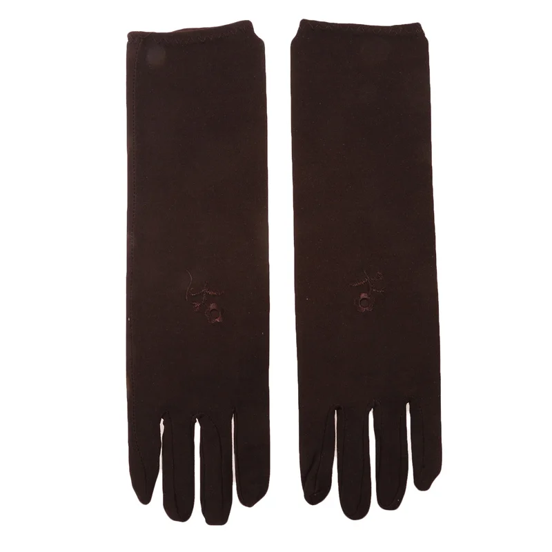 Солнцезащитные перчатки средней длины для женщин летние весенние женские