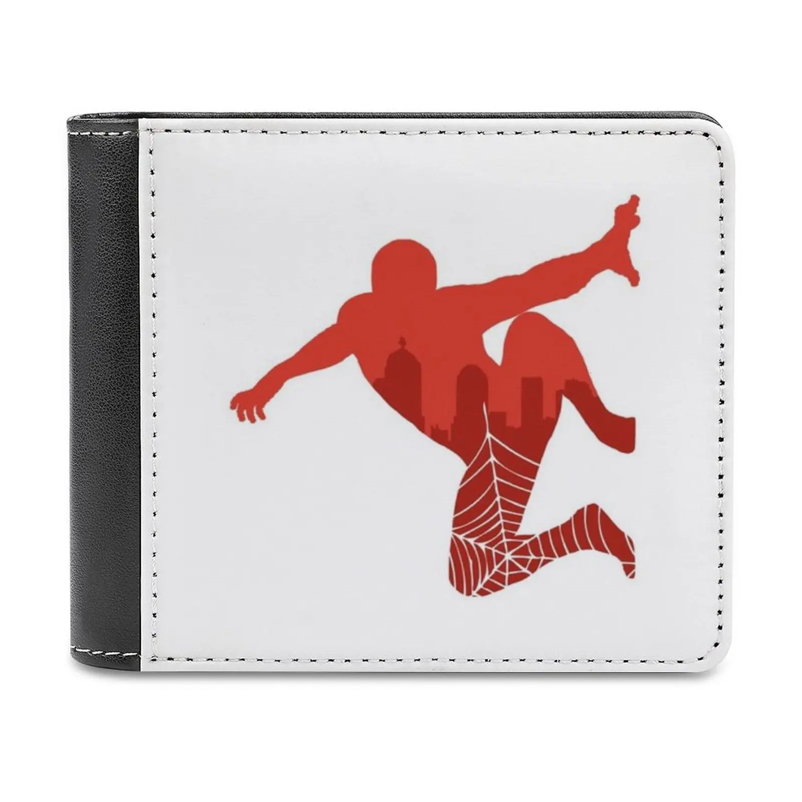 

Peter Leather Wallet Credit Card Holder Luxury Wallet Peter Parker Mark Webb Tobbey Mcguir Animation Heroes Hero Personalized