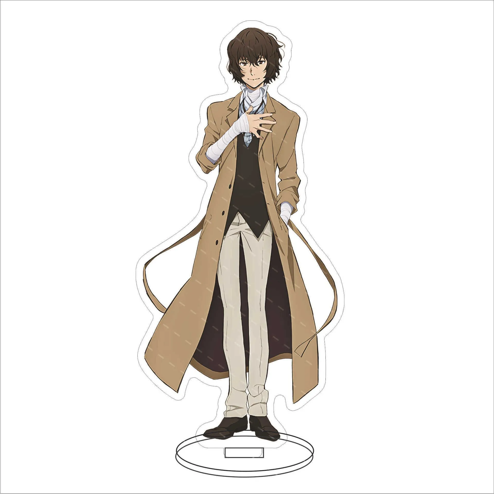 Bungo Stray Dogs Anime Figures Acrylic Stands Dazai Osamu Nakahara Chuuya Ryunosuke Akutagawa Stand Model Desk Decor Fans Gifts