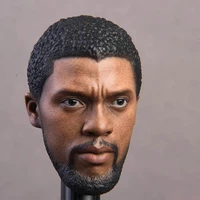 16 scale panther head sculpt wakanda throne black man head carving model fit for 12in phicen m36b body jiaoul doll toy
