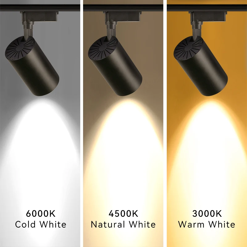 Набор светодиодных трековых светильников фототрековый светильник настенный на