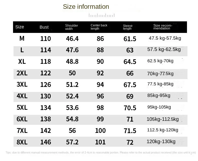 M-8XL medium length cotton coat men's coat autumn  winter tide handsome thickened cotton-padded jacket winter down cotton suit