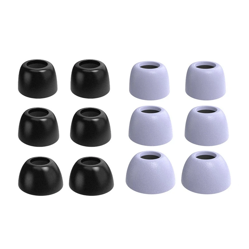 

6PCS Washable Earphone Sleeves Earbuds Ear Buds Ear Tips Plugs Compatible with Galaxy Buds Pro Headphone Eartips