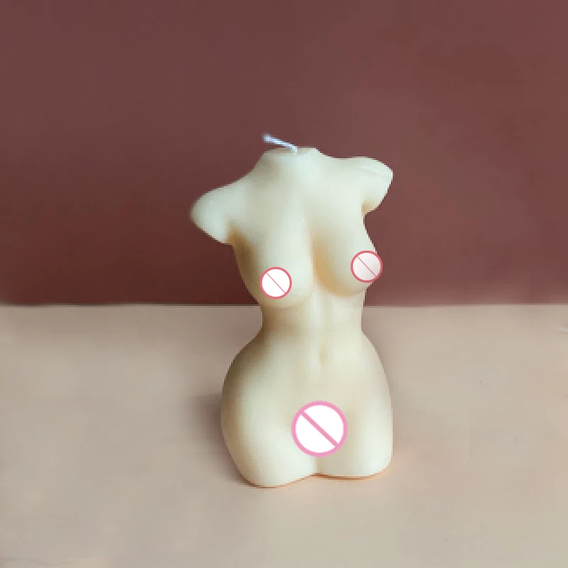

Plump Woman Candle Silicone Mold 3D Art Wax Mold Male Body Pregnant Woman Candle Making Soap Aroma Mould Home Crafts Decoration