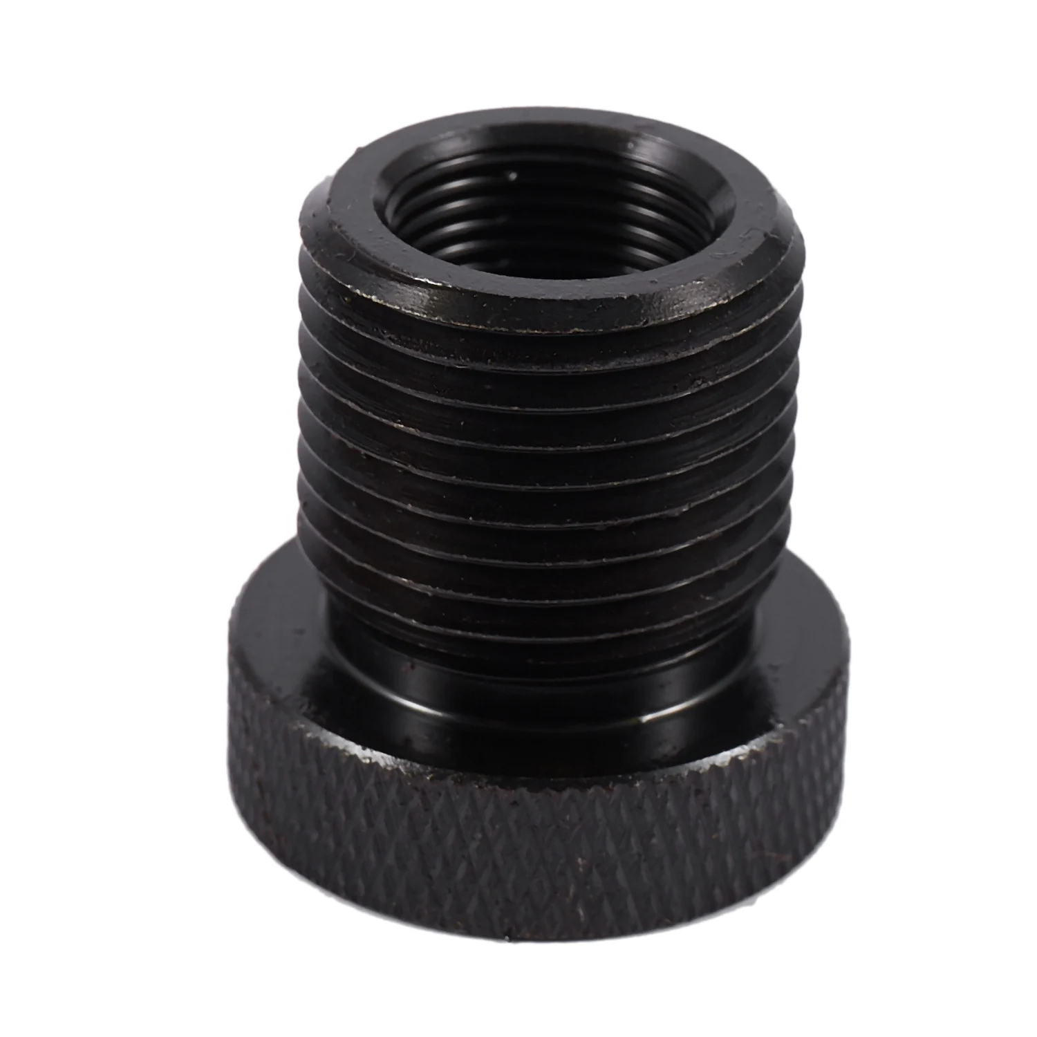 Threaded Adapter 1/2-28 To 3/4-16 Black