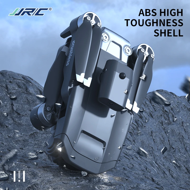 Бесщеточный Дрон JJRC H115 с двойной камерой 8K маленький Квадрокоптер высокой