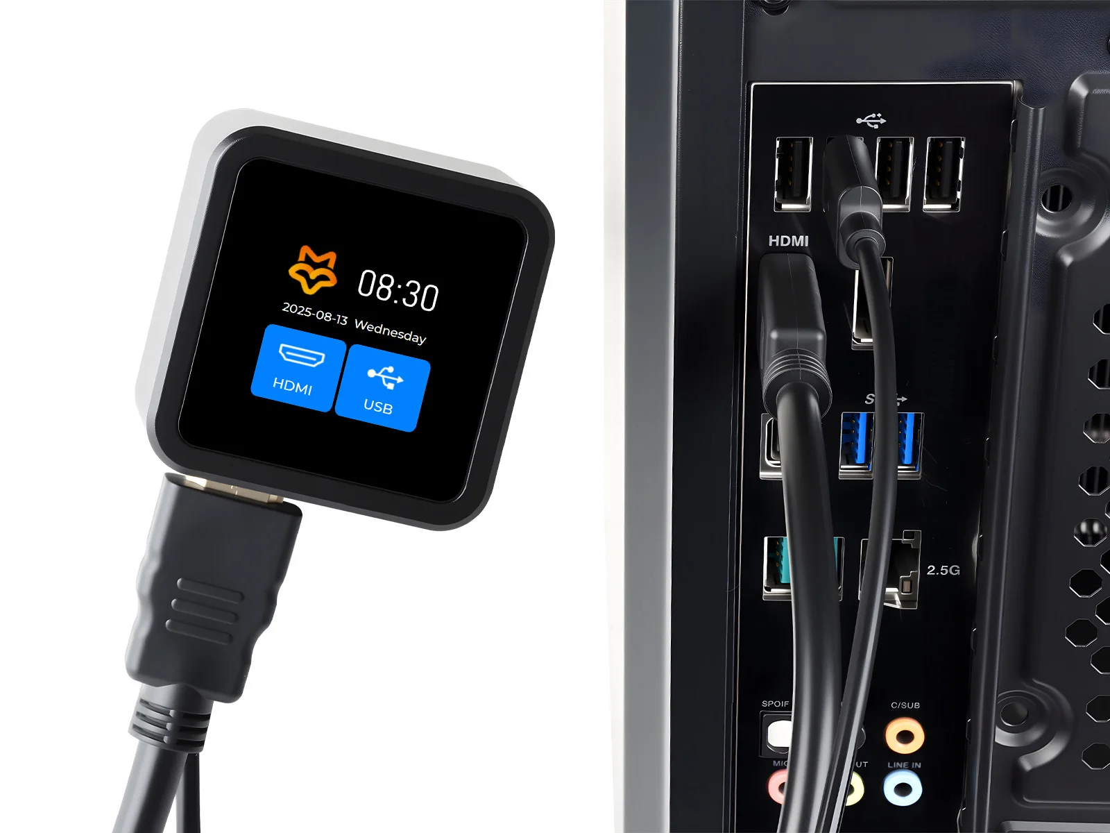 Waveshare Luckfox PicoKVM Легкий инструмент дистанционного управления IP KVM для видеовхода HDMI и выхода сигнала HID (art.: 3920d24756990) - 3920d24756990