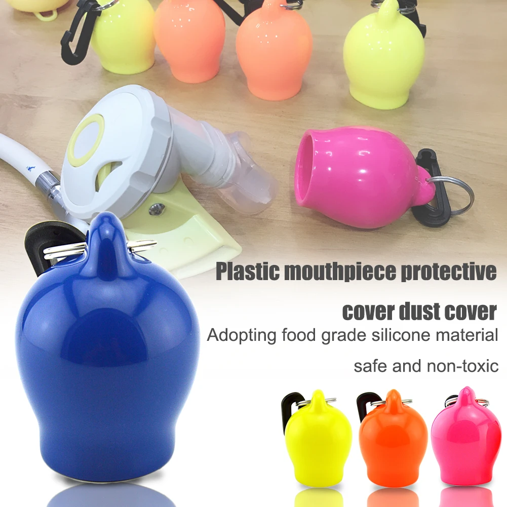 

Чехол для дышащего мундштука для дайвинга, 4 цвета, наружное защитное оборудование для подводного плавания, держатель для осьминога, пылеза...