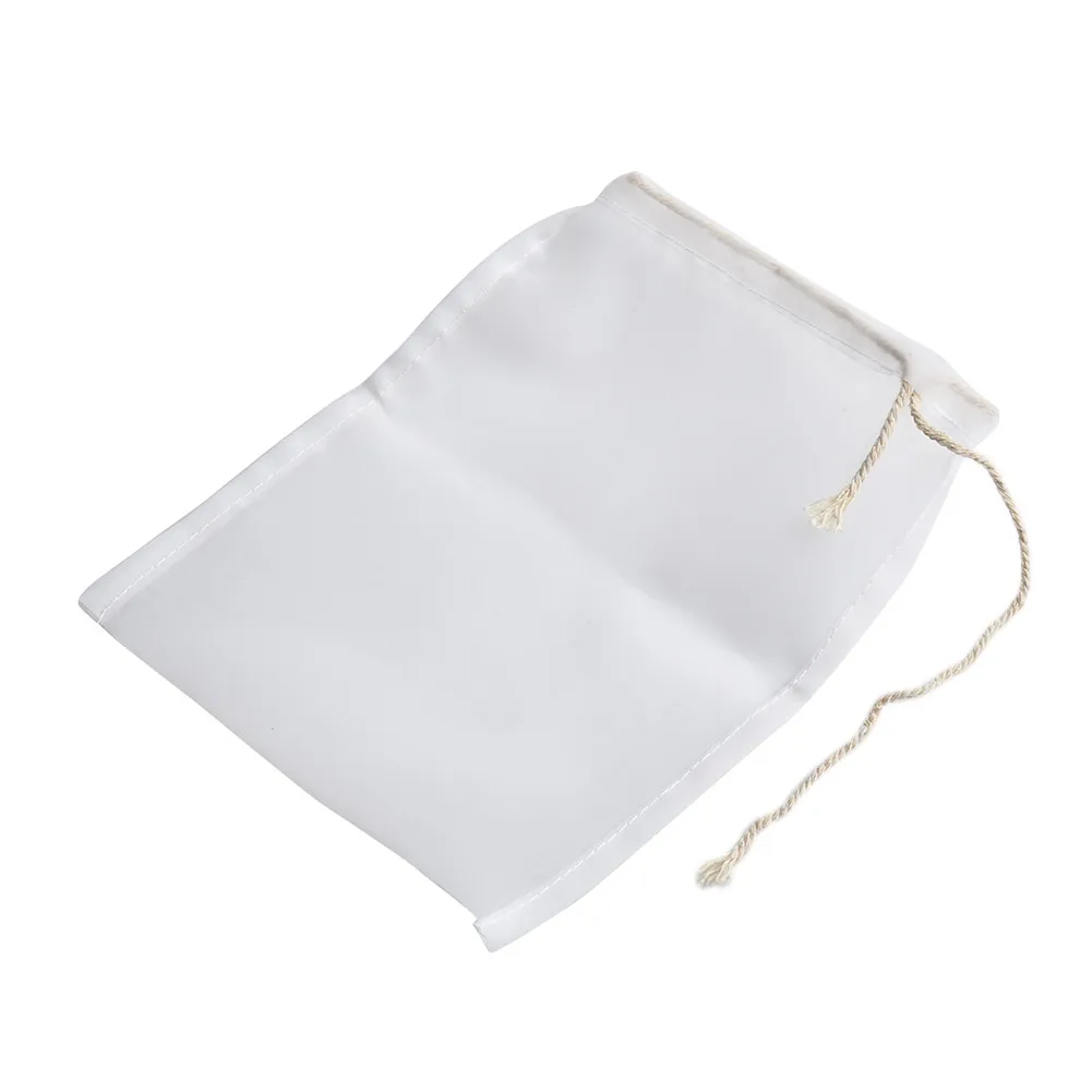

5x Straining Bags 100/160/200 ForMicron Nylon Straining Bag 15x20cm Fine Mesh Homebrew Filter Bags For Making Drink Like