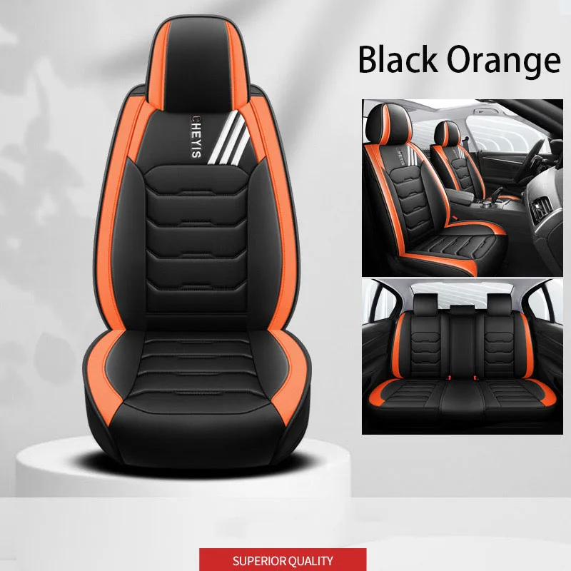Универсальные кожаные чехлы на сиденья автомобиля для Maserati MAZDA Opel Acura Chery kia NISSAN