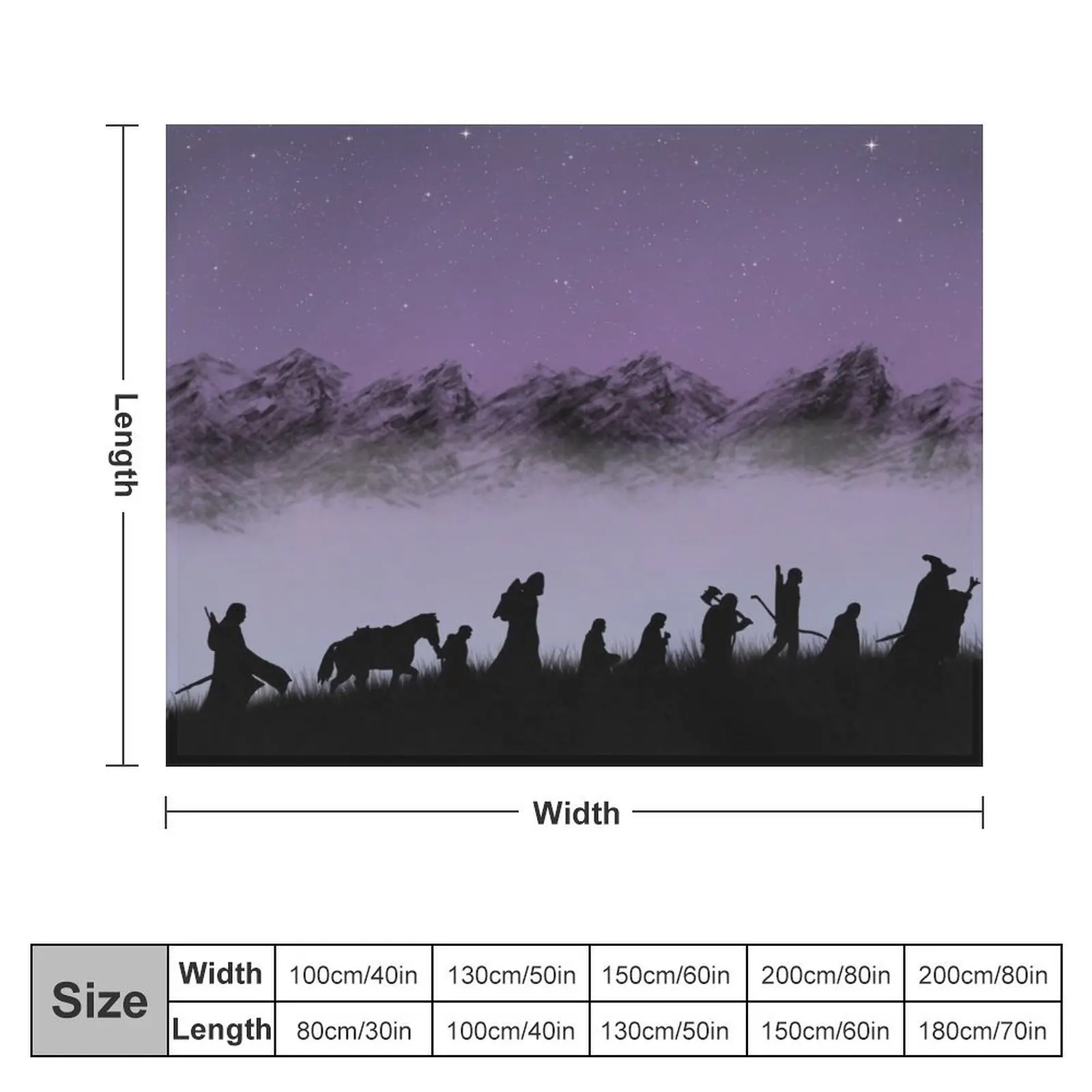 Одеяло для дивана в стиле аниме