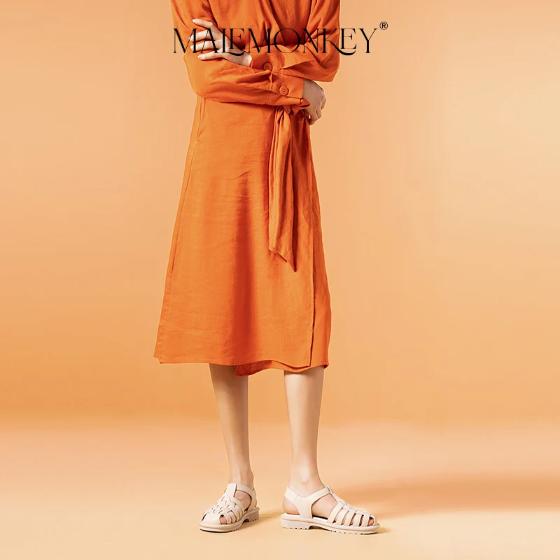 MALEMONKEY Weave Sandals Women Genuine Leather Outdoor Breathable Roman New Casual Solid Color Summer Ladies Flat Shoes Handmade