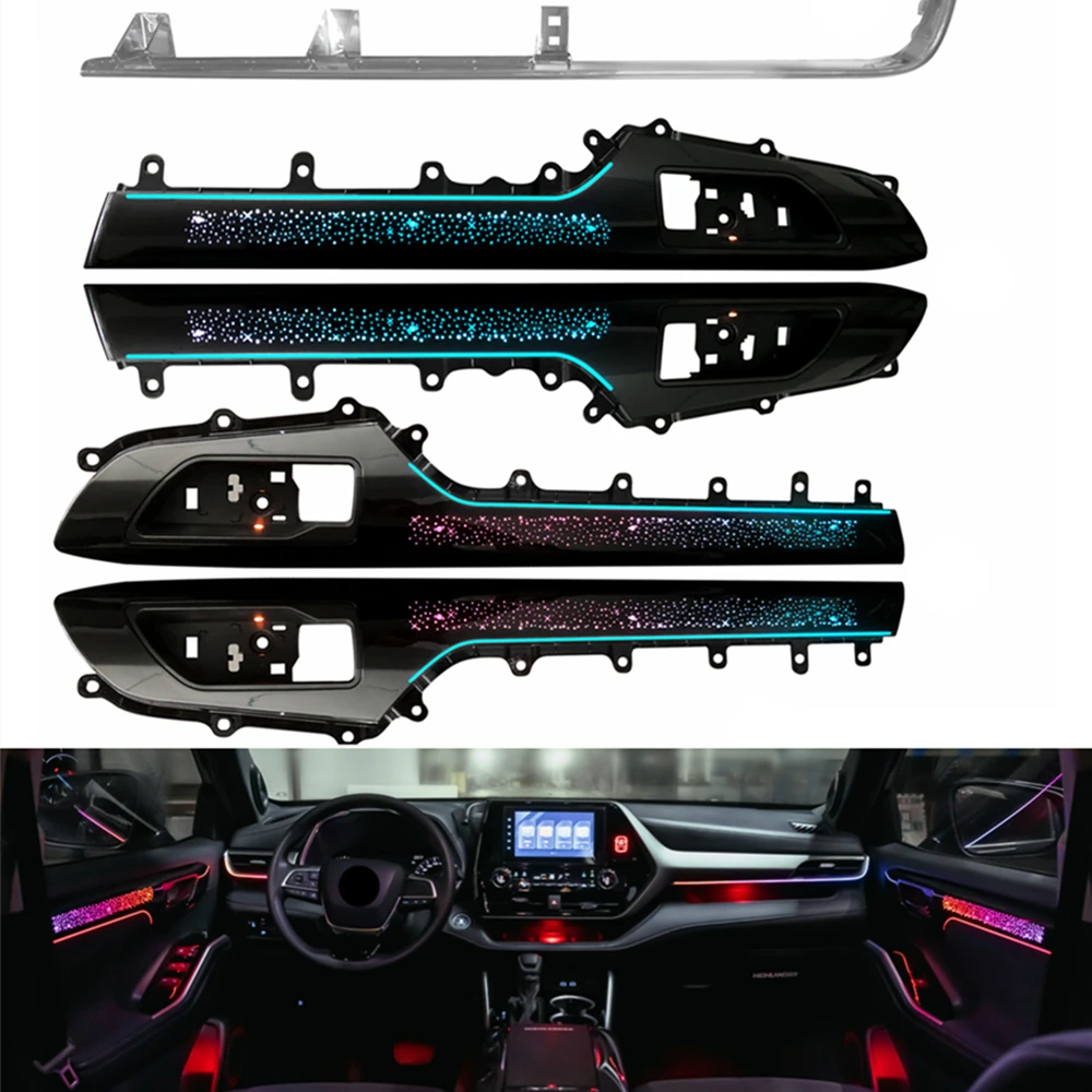 Автомобильный окружающий свет звездного неба для Toyota Highlander светодиодная