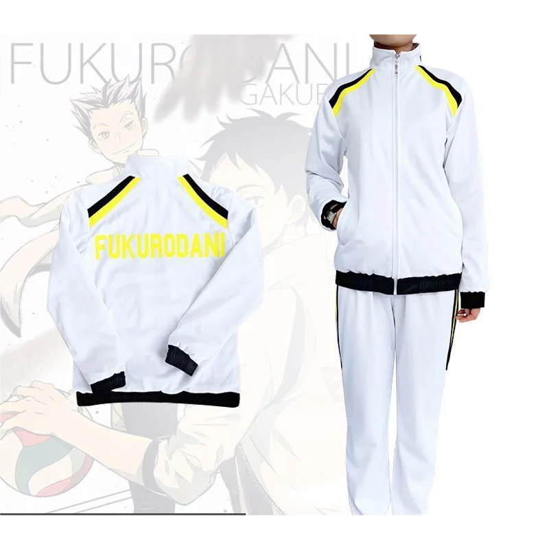 Форма одежды для косплея "Фукуродани Академия Хайкюу!!" Костюм Котаро Бокуто Спортивная форма Акааши Кэйджи Волейбольная команда.