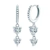 1.6 Carat Moissanite Drop Earrings For Women - Sparkling Fine Jewelry 2