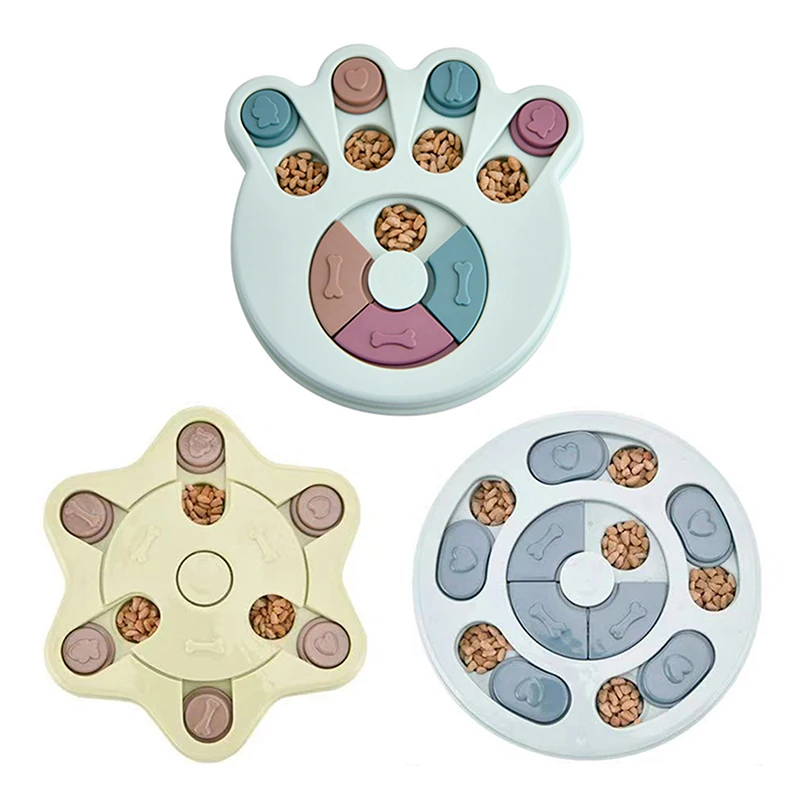 

Игрушки-головоломки для собак увеличение IQ, Интерактивная медленно дозирующая кормление, обучающие игры для собак, кормушка для маленьких и средних собак, щенков