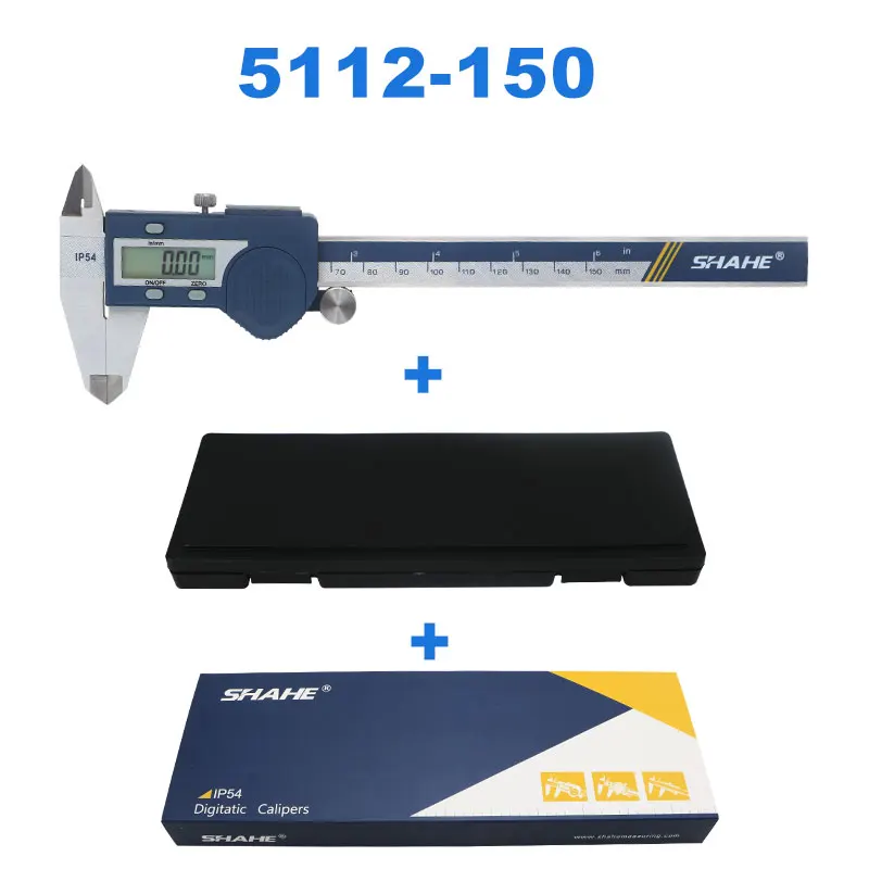 

SHAHE новый закаленный цифровой штангенциркуль из нержавеющей стали 0-150 мм, штангенциркули, микрометр, электронный штангенциркуль, измерительный инструмент