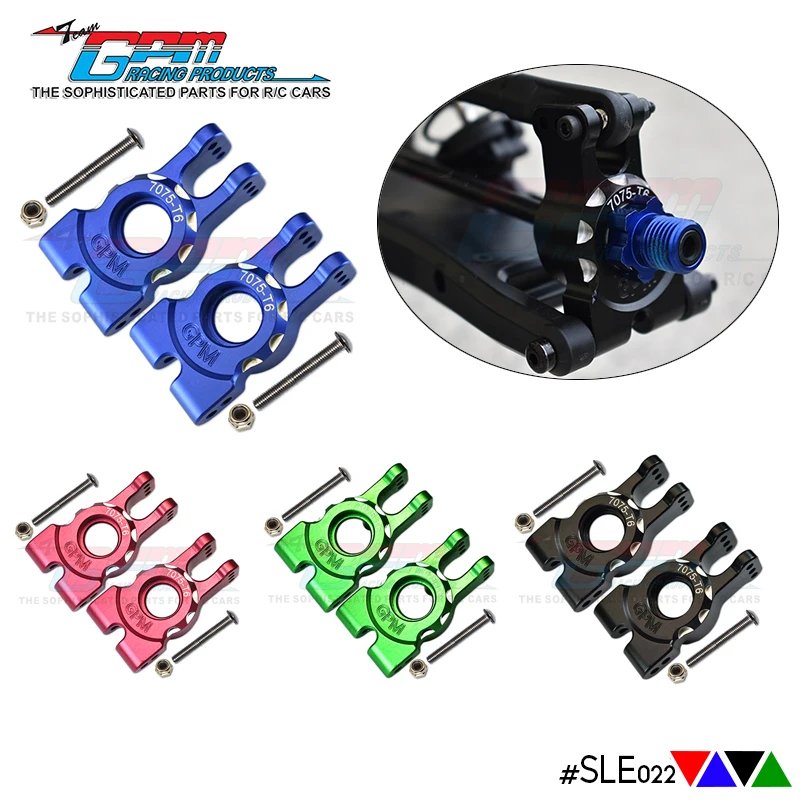 

GPM Parts Aluminum Alloy Rear Wheel Mount 9552 for 4WD 95076-4 1/8 RC Car MONSTER TRUCK Accessories