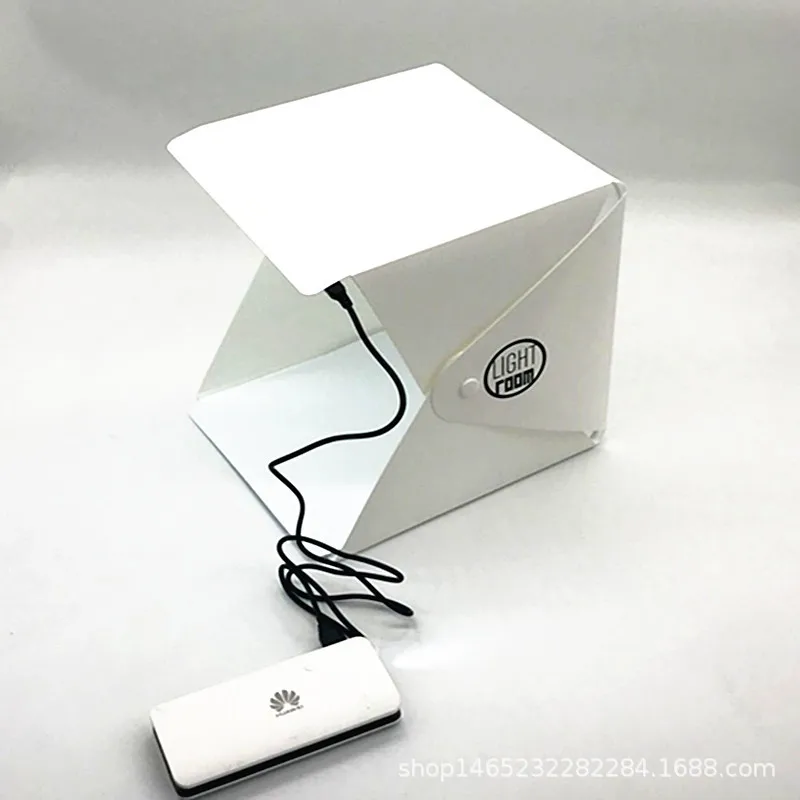 

Portable Folding Led Small Studio Mini Lightbox Photography Photo Studio Soft Box Studio for Phone DSLR Camera Photo Background
