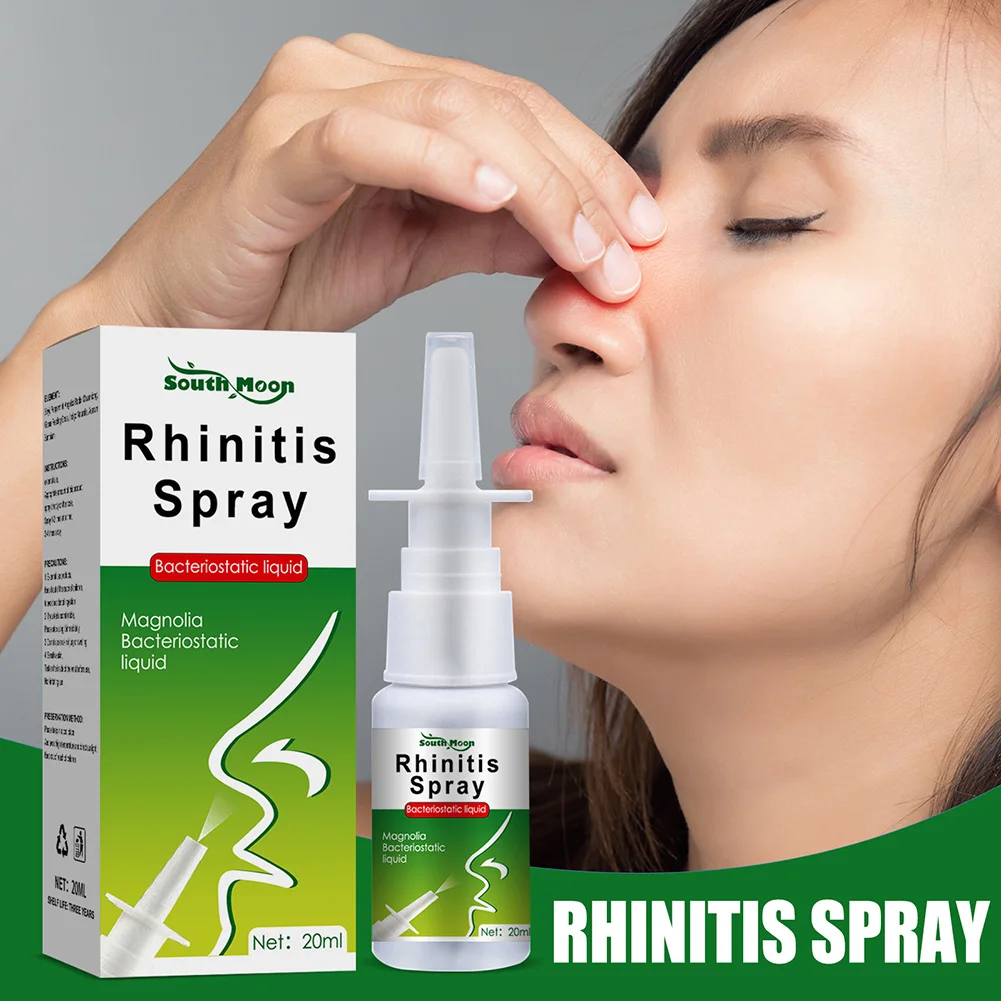 

20ml Nasal Spray Chronic Rhinitis Sinusitis Nose Spray Natural Herbal Rhinitis Treatment Nasal Spray Nose Care